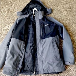 Columbia 3 In 1 Interchangeable Omni-heat Jacket